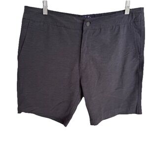Faherty All Day Shorts Mens 34 Blue 9" Casual Hybrid Beach‎ Travel Walk Golf